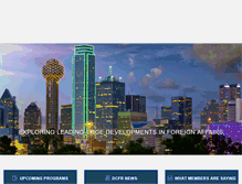 Tablet Screenshot of dallascfr.org